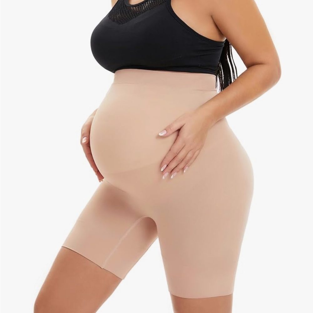 Nude seamless maternity shapewear